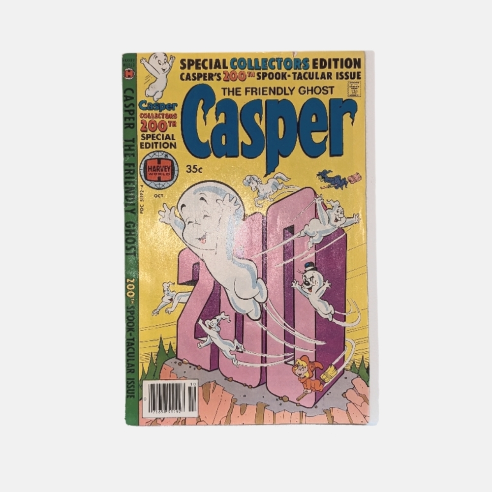 Kasper Friendly Ghost Comic Book - 200th Spook-Tacular  Issue - October 1978